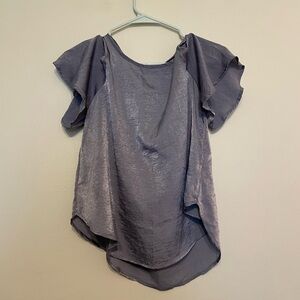 💰Shiny purple top